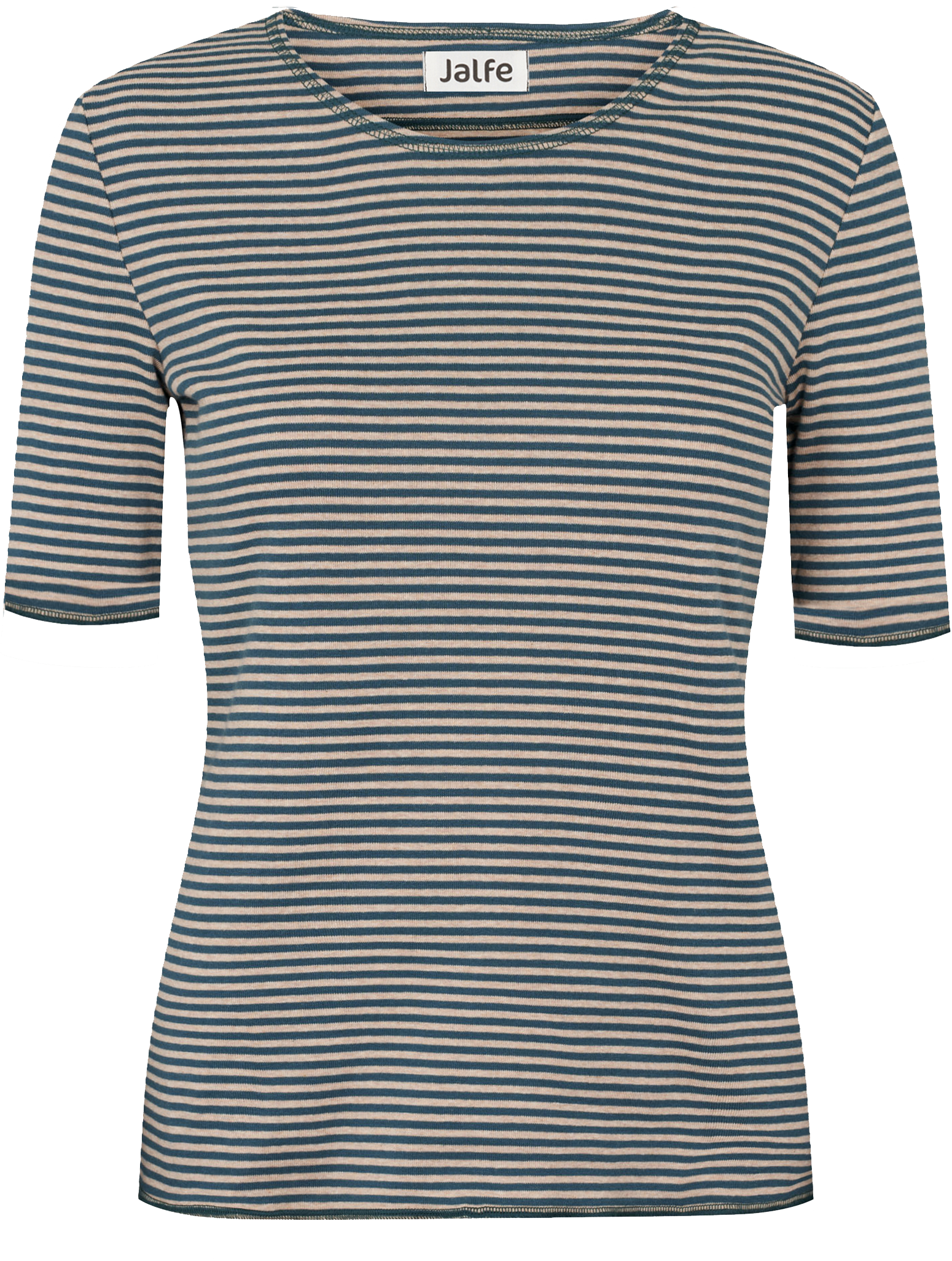 Shirt s/s stripes organic cotton